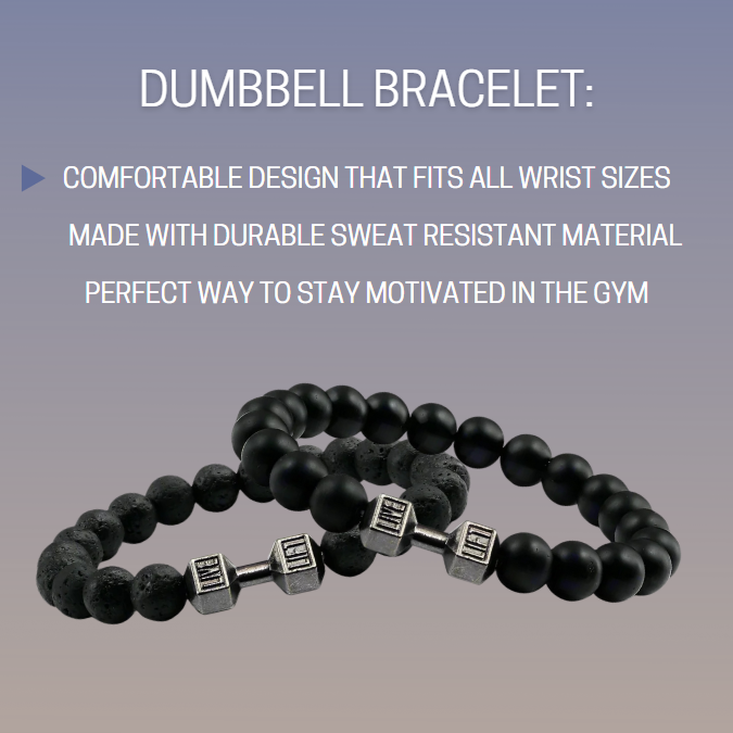 Dumbbell Bracelet