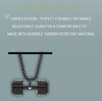 Dumbbell Necklace